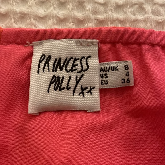 PRINCESS POLLY DYER SHEER SLEEVE MINI DRESS PINK FLORAL - Picture 2 of 4